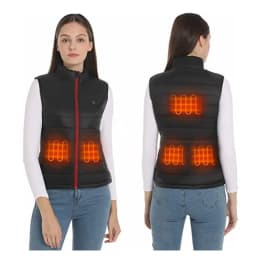 Women Heating Vest Autumn and Winter Cotton Vest USB Infrared Electric Heating Suit Women Flexible Thermal Winter Warm Jacket
