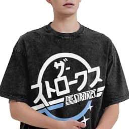 The Strokes Band T-Shirt Summer Awesome T-Shirts Cotton Fashion Tee Shirt For Man Short Sleeve Custom DIY Tops