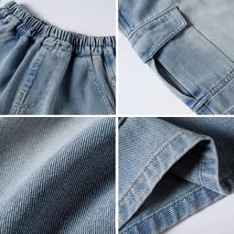 Summer Teen Boys Denim Shorts Fashion Solid Color Big Pocket Thin Jeans Pants For 4-14 Years Kids Children Casual Trousers