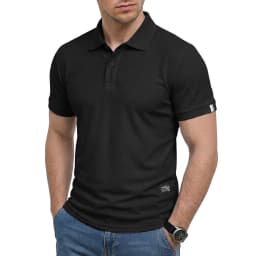 Men's Short Sleeve Polo Shirts Summer Casual T-Shirts for Men Dry Fit Hikking TShirt Tops Lightweight Shirts for Work Athletic
