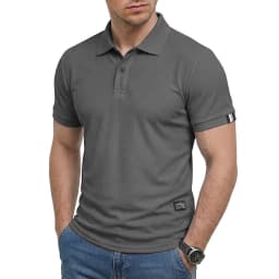 Men's Short Sleeve Polo Shirts Summer Casual T-Shirts for Men Dry Fit Hikking TShirt Tops Lightweight Shirts for Work Athletic