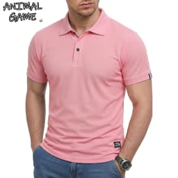 Men's Short Sleeve Polo Shirts Summer Casual T-Shirts for Men Dry Fit Hikking TShirt Tops Lightweight Shirts for Work Athletic