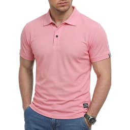 Men's Short Sleeve Polo Shirts Summer Casual T-Shirts for Men Dry Fit Hikking TShirt Tops Lightweight Shirts for Work Athletic