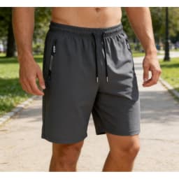 Men's Quick Dry Running Shorts | Lightweight Athletic Shorts with Zipper Pockets | Breathable Sports Shorts for Gym, Workout, Su