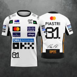 2026 New Racing Lando Norris Tee | 2025 NO.4 Edition Breathable Sportswear | Extreme Sports Inspired Short Sleeve Top