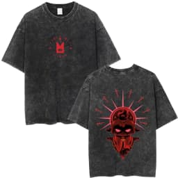 Limited Game Cult of The Lamb Vintage Washed T-shirt Men Women Casual Cotton Oversized T-shirts Cosplay Player Merch T Shirts