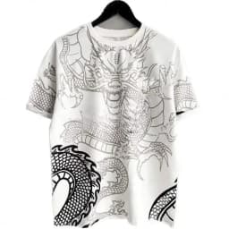 2026 New Fashion Dragon Print Special Edition Men's and Women's Football Short Sleeve Loose Breathable Football Shirt Top