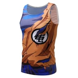 2026 Summer Dragon Ball Retro Fitness T-shirt Men's Oversized 3D Printed Short-sleeved Family Unisex Children's Sports Shirt
