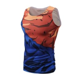 2026 Summer Dragon Ball Retro Fitness T-shirt Men's Oversized 3D Printed Short-sleeved Family Unisex Children's Sports Shirt