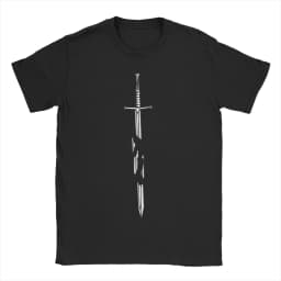 Men's T-Shirt A Knight Of The Seven Kingdoms Funny Cotton Tees Short Sleeve T Shirts Round Neck Tops Plus Size