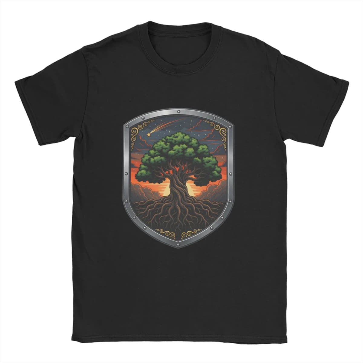 Men's T-Shirt A Knight Of The Seven Kingdoms Funny Cotton Tees Short Sleeve T Shirts Round Neck Tops Plus Size