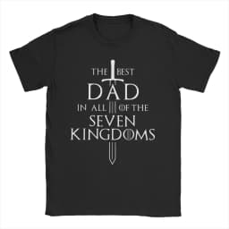 Men's T-Shirt A Knight Of The Seven Kingdoms Funny Cotton Tees Short Sleeve T Shirts Round Neck Tops Plus Size