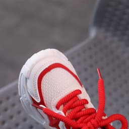 COMFY KIDS Kids Star Pattern Chunky Sneakers Boys Girls Breathable Mesh Dual Closure Casual Running Shoes