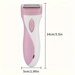 Women's Electric Razor - USB Rechargeable Foil Shaver with Stainless Steel Blades