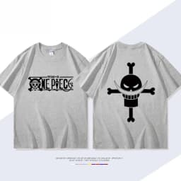 2026 New ONE PIECE Animation Derivatives White Beard Edward·Newgate Print T-shirt Short Sleeve T-shirt Men's and Women's T-shirt
