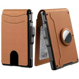 Metal Automatic Pop Up Card Wallet Men Anti Magnetic Anti Theft Credit Card Business Card Holder