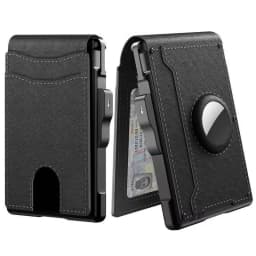 Metal Automatic Pop Up Card Wallet Men Anti Magnetic Anti Theft Credit Card Business Card Holder