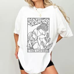 2026 Summer Women's Howl's Moving Castle T-Shirt Cotton and Breathable Short Sleeve Streetwear Oversized Loose Casual