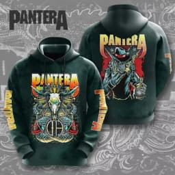 2025 New Heavy Metal Rock Band Pantera 3d Print Hoodies Men Women Fashion Large Hoodie Sweatshirt Men Clothing Hip Hop Tracksuit