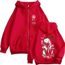Tomie Junji Ito Anime Manga Gothic Zipper Hoodies Men's Casual Zip Up Hooded Sweatshirts Fashion Hip Hop Long Sleeves Pullovers