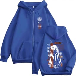 Tomie Junji Ito Anime Manga Gothic Zipper Hoodies Men's Casual Zip Up Hooded Sweatshirts Fashion Hip Hop Long Sleeves Pullovers