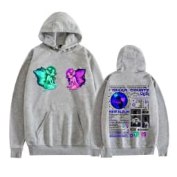 Omar Courtz Por Si Manana No Estoy 2026 New Album Cover Hoodies Harajuku Hip Hop Sweatshirts Men Women Casual Fleece Pullovers