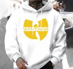 Hip Hop Années 90 Wu Clan T-tangs Hoodie Men Women's Casual Autumn Winter Vintage Hoodies Fleece Long Sleeve Hooded Sweatshirts