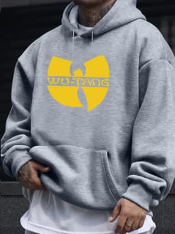 Hip Hop Années 90 Wu Clan T-tangs Hoodie Men Women's Casual Autumn Winter Vintage Hoodies Fleece Long Sleeve Hooded Sweatshirts