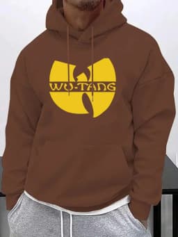 Hip Hop Années 90 Wu Clan T-tangs Hoodie Men Women's Casual Autumn Winter Vintage Hoodies Fleece Long Sleeve Hooded Sweatshirts