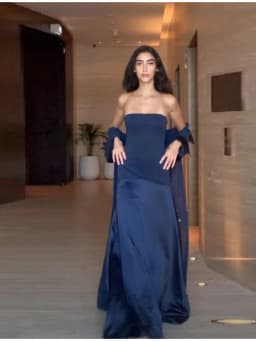 Lady Boutique Trendy Luxury Satin Dress Women's Elegant Chic Slim Fit Maxi Vistidos 2026 High End Off Shoulder Night Party Gown