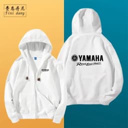 Yamaha motorcycle hoodie men's hooded zipper hoodie jacket cycling clothes