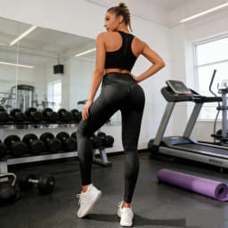 Coreex Celluflex 3D Compression Leggings Cellulite Slimming Leggings Women High Waist Seamless Push Up Sport Pants Yoga Fitness