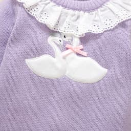Baby Girl Rompers Clothes Cute Goose Knitted Newborn Infant Long Sleeve Jumpsuits Outfits One Piece Toddler Child Playsuits 0-9M