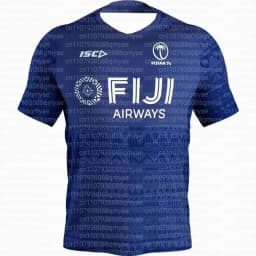 2026 New Fiji Rugby Large Size Jersey Men's Summer Breathable Quick Dry Outdoor 3D Printed Casual Fitness T-shirt FamilyMatching