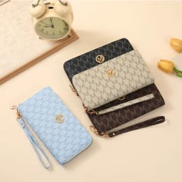 New Zipper Change Bag Simple and Fashionable Women Wallet Multi-card Card Bag Short Wallet Women