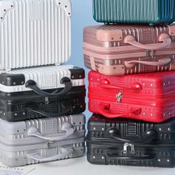 Hot Sales 14 inch Travel Suitcase Hand Mini Cosmetic Box Luggage Organizer Boarding Case For Women