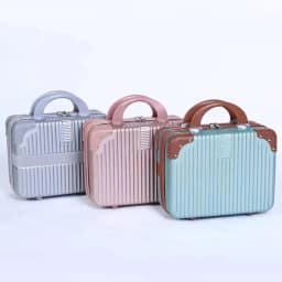 Hot Sales 14 inch Travel Suitcase Hand Mini Cosmetic Box Luggage Organizer Boarding Case For Women