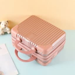 Hot Sales 14 inch Travel Suitcase Hand Mini Cosmetic Box Luggage Organizer Boarding Case For Women
