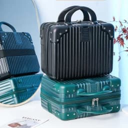Hot Sales 14 inch Travel Suitcase Hand Mini Cosmetic Box Luggage Organizer Boarding Case For Women