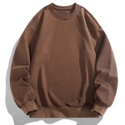 2026 Spring Autumn Men's Solid Color Sweatshirt Round Neck Pullover Men Clothing Harajuku Streetwear Sweatshirt Basic Hoodies