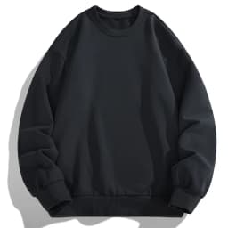 2026 Spring Autumn Men's Solid Color Sweatshirt Round Neck Pullover Men Clothing Harajuku Streetwear Sweatshirt Basic Hoodies