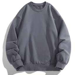 2026 Spring Autumn Men's Solid Color Sweatshirt Round Neck Pullover Men Clothing Harajuku Streetwear Sweatshirt Basic Hoodies