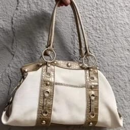 Vintage Style Y2K Patchwork Shoulder Bag Riveted Design Large Capacity Underarm Bag Handbags Women Casual Wear