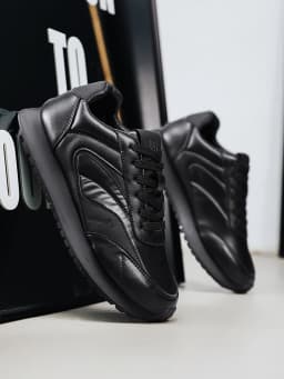 Men's Casual Sneakers Thick Bottom Leisure Shoes Fashionable Trendy Laced Single Shoes Sporty Round Toe Breathable Trainer Men