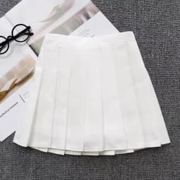 Pink Summer Children's Skirt With Shorts Spring Korea Style Clothes A Line High Waist Mini Dress Black Pleated Skirt for Girl