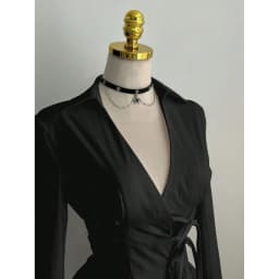 Trendy Slim Fit Women Long Sleeve Shirt Sexy Cinched Waist V-Neck Tops Casual Chic Blouses for women Gothic Street Style