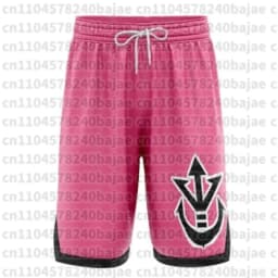 Anime Men's Shorts - Children's Quick-Drying Breathable Mesh Performance Shorts for Summer Sports, Fitness, and Leisure Jogging