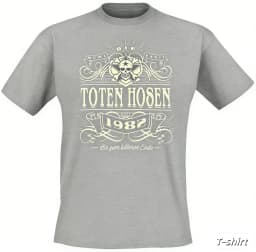 Alte Schule _ Die Toten Hosen Casual T-Shirt Men's and Women's Luxury Band Brand Top