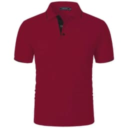 Mens Summer Classic Short Sleeve Polo Tops Button Placket Regular Fit and Solid Lightweight Casual Outdoor Pullover Topss