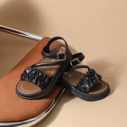 New Children's Sandals Summer Bowknot Girls Princess Causal Shoes Fashion Kids Soft Bottom Beach Flat Sandals Open-toe Versatile